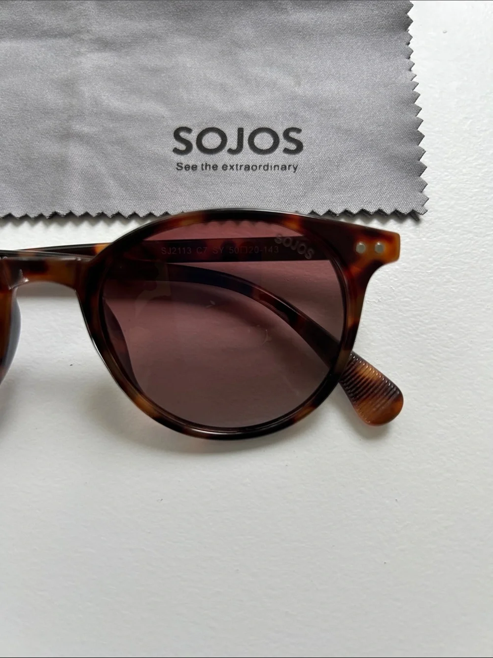 Sojos Tortoiseshell Sunglasses - Brown